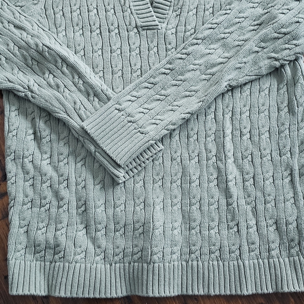 L.L. Bean Turtleneck Sweater - sage